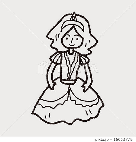 Princess Doodleのイラスト素材