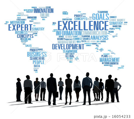Excellence Expertise Perfection Global Growth Concept 16054233