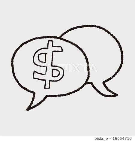 talk money doodle 16054716