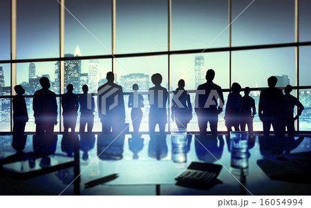 Business People Meeting Seminar Conference Partnership Collabora 16054994