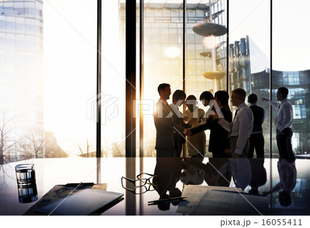 Business People Corporate Discussion Meeting Team Concept Business People Corporate Discussion Meeting Team Concept 16055411