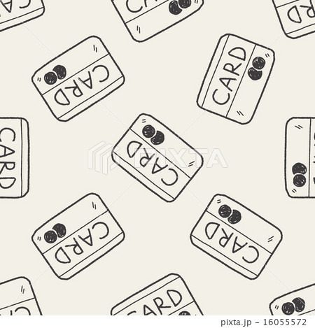 doodle credit card seamless pattern background doodle credit card seamless pattern background 16055572
