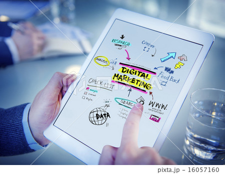Digital Marketing Branding Strategy Online Media Concept 16057160