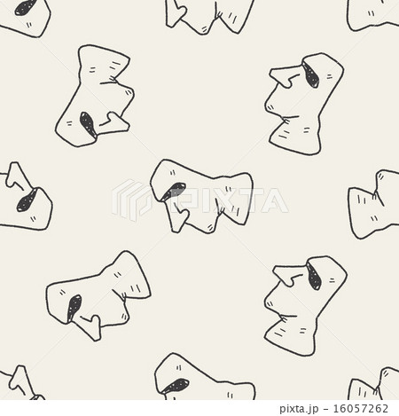 moai doodle seamless pattern background moai doodle seamless pattern background 16057262