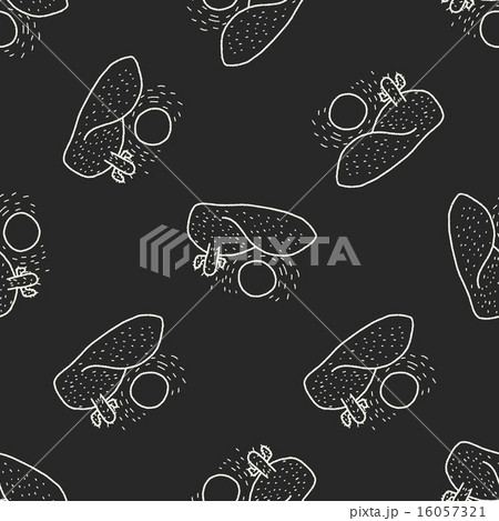 desert doodle seamless pattern background 16057321