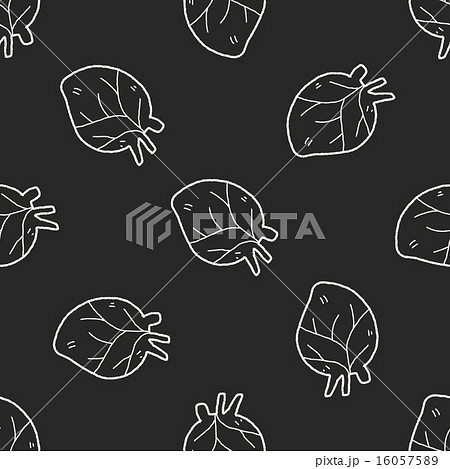 heart doodle seamless pattern background 16057589