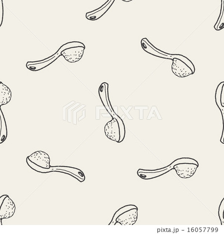spoon doodle seamless pattern background spoon doodle seamless pattern background 16057799