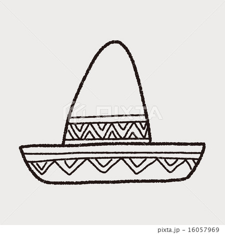 mexican hat doodle 16057969
