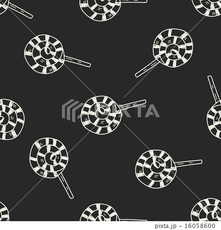 candy doodle seamless pattern background 16058600