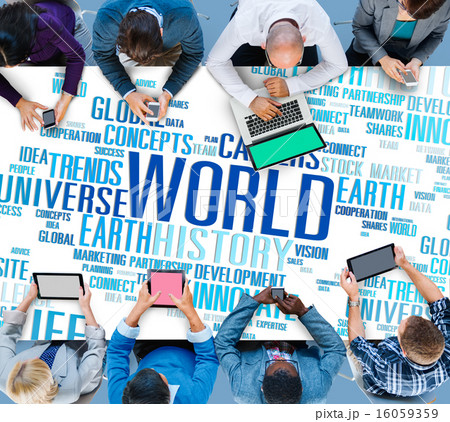 World Globalization International Life Planet Concept 16059359