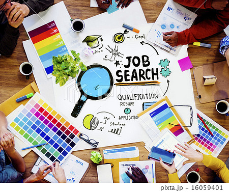 Job Search Application Career Planning Woring Concept 16059401