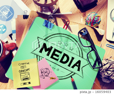 Media Journalism Multimedia Communication Internet Concept 16059403