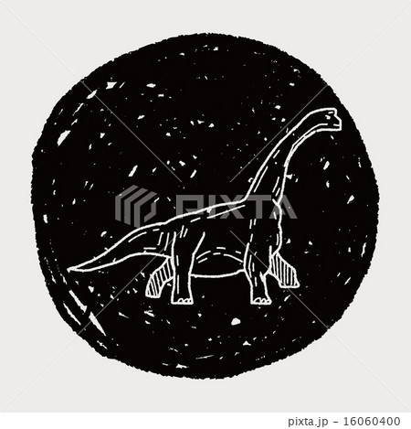 Brontosaurus dinosaur doodle Brontosaurus dinosaur doodle 16060400
