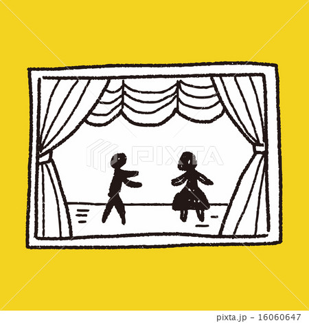 theater doodle 16060647