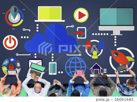 Cloud Computing Network Online Internet Storage Concept 16061685