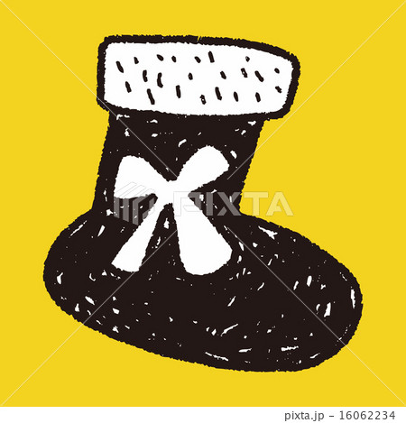 Christmas socks doodle 16062234