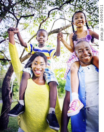African Family Happiness Holiday Vacation Activity Concept African Family Happiness Holiday Vacation Activity Concept 16064011