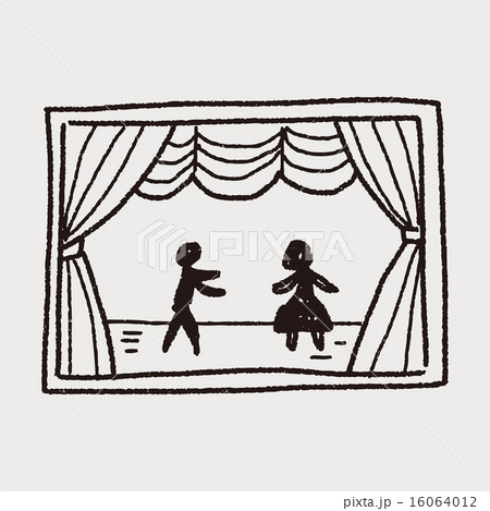theater doodle 16064012