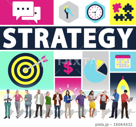Strategy Solution Tactics Teamwork Growth Vision Concept 16064832