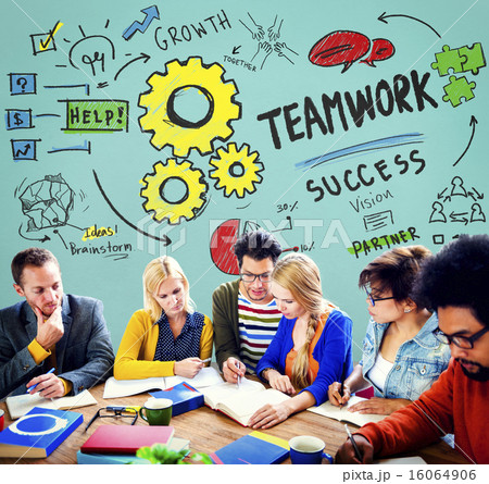 Teamwork Team Collaboration Connection Togetherness Unity Concep Teamwork Team Collaboration Connection Togetherness Unity Concep 16064906
