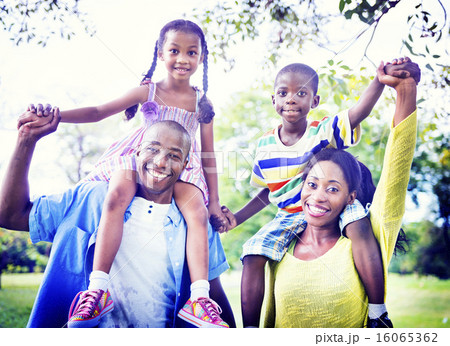 African Family Happiness Holiday Vacation Activity Concept African Family Happiness Holiday Vacation Activity Concept 16065362