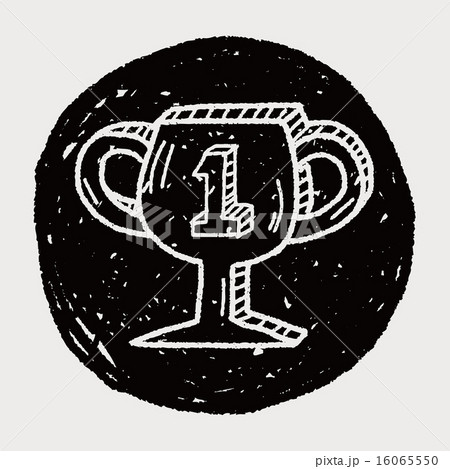 Trophy doodle drawing Trophy doodle drawing 16065550