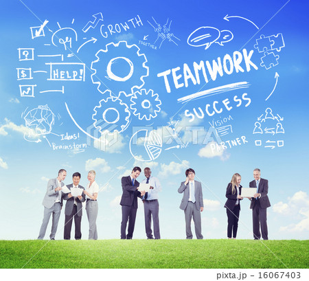 Teamwork Team Together Collaboration Business People Communicati 16067403