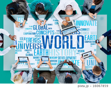 World Globalization International Life Planet Concept 16067859
