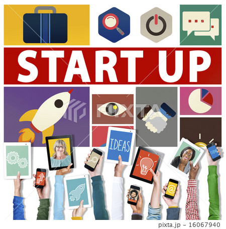Start Up Business New Launch Technology Concept 16067940