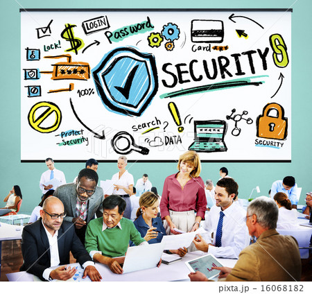 Security Shield Protection Privacy Network Concept Security Shield Protection Privacy Network Concept 16068182