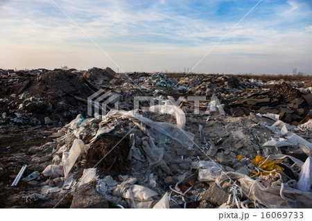 Garbage on the landfill Garbage on the landfill 16069733