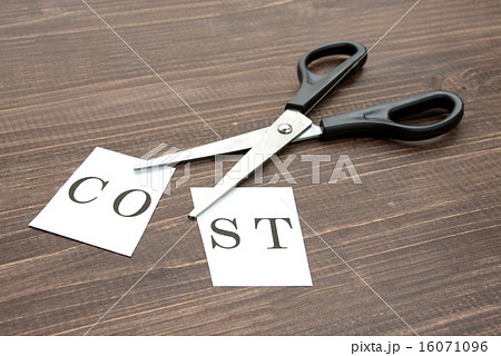 ビジネスイメージ―コストの削減 ビジネスイメージ―コストの削減 16071096