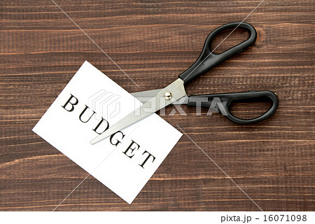 ビジネスイメージ―予算削減 16071098