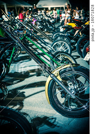 Koh Samui bikes show in Thailand. Motorcycles exhibited at motorcycle Show 16071828
