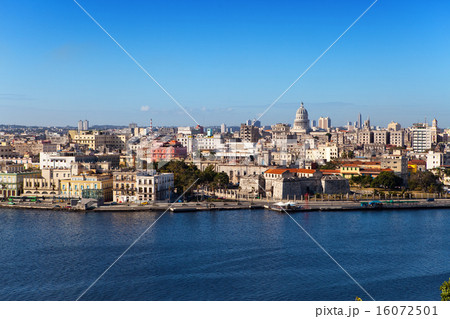 Havana. View of the old city through a bay from Mo 16072501