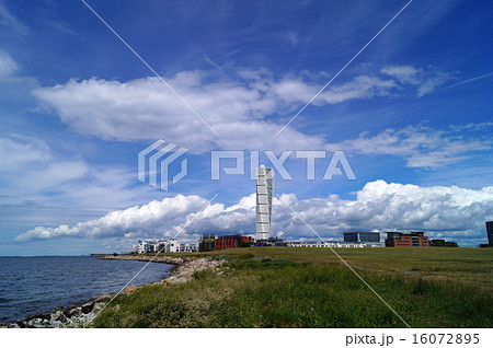 マルメのねじれた高層ビル マルメのねじれた高層ビル 16072895
