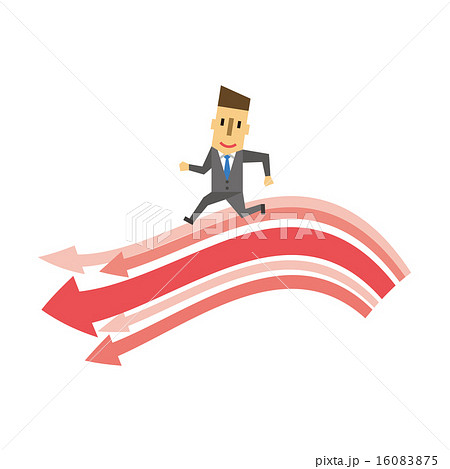 進むのイラスト素材