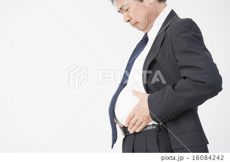 中年男性のお腹 中年男性のお腹 16084242