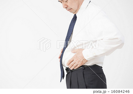 中年男性のお腹 16084246