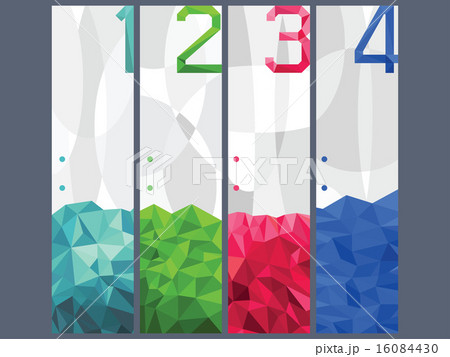 vector illustration of a triangle background 16084430