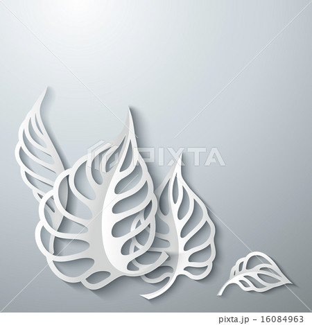 Paper Leaves Background 16084963