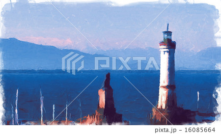 Old port of Lindau, Germany, Lake Constance 16085664