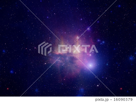 Star field in space and a nebulae Star field in space and a nebulae 16090379