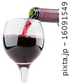 Filling glass with red wine 16091549