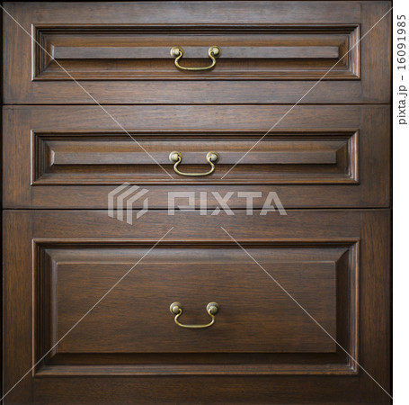 A section of wooden drawers A section of wooden drawers 16091985