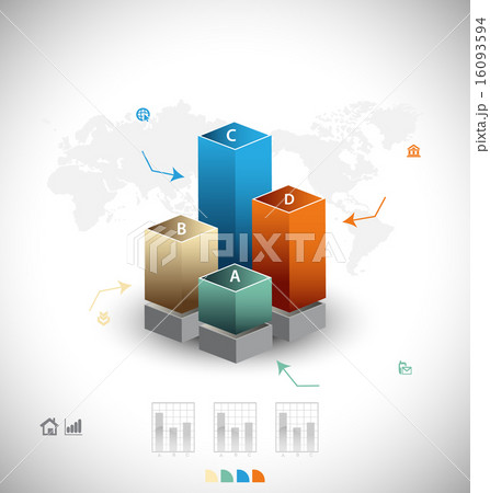 Business infographic template 16093594