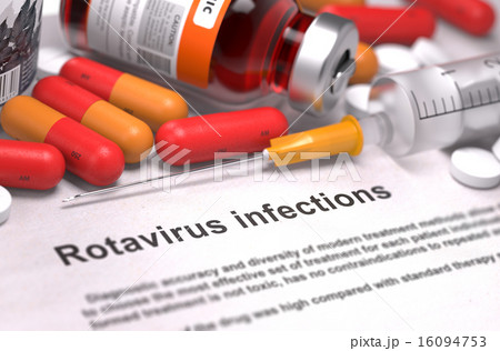 Diagnosis - Rotavirus Infections. Medical Concept.  16094753