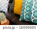 Colourful pillows on a sofa 16099885