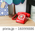 Red vintage telephone 16099886
