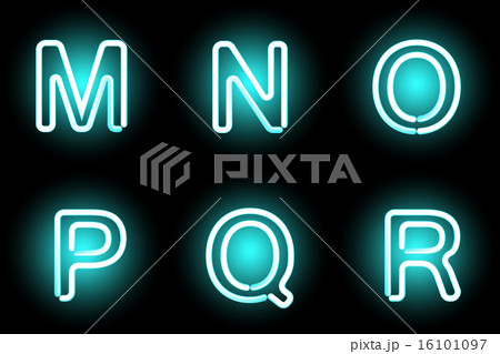 neon letters 16101097